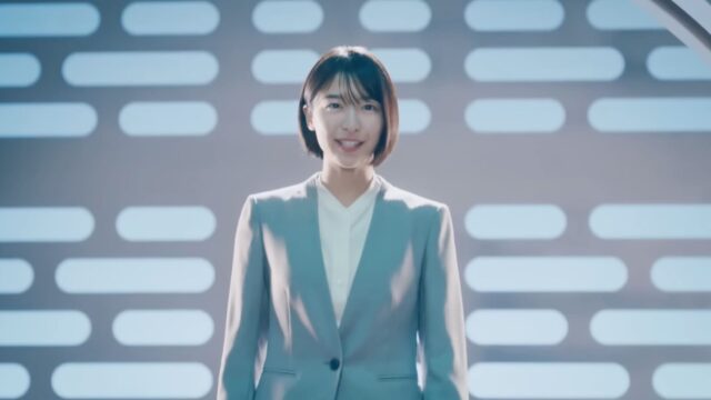 レバテックCM2023 女優