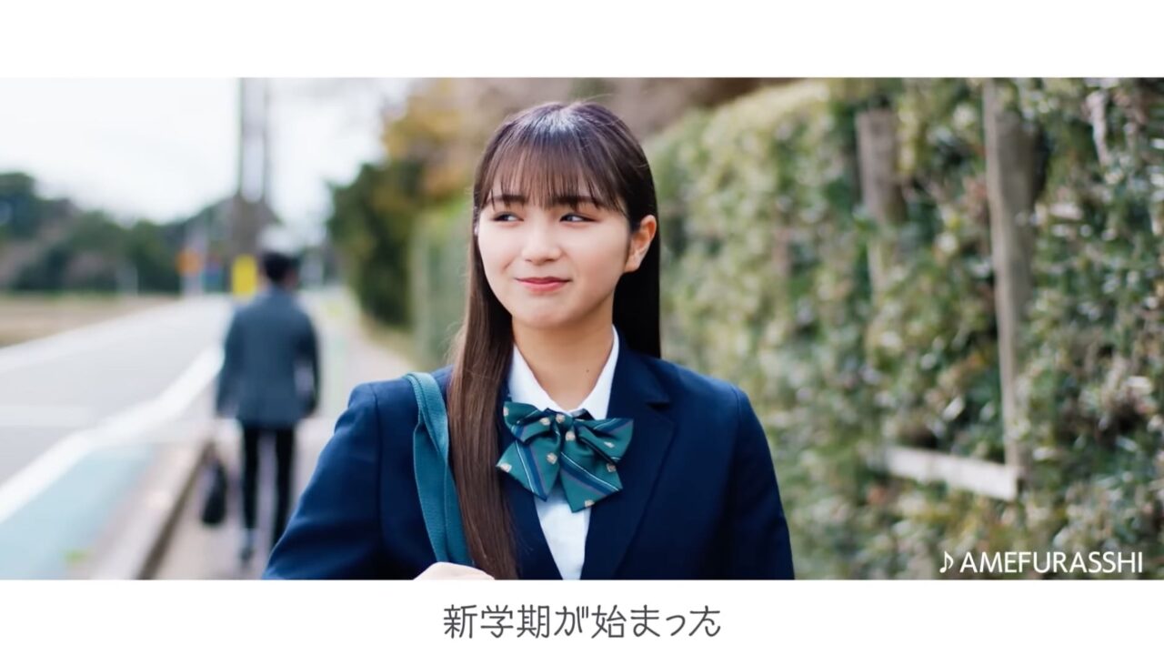 マイナビ進学CM2023　女優